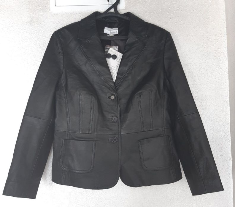 Куртка жіноча ,,heine",нова, із натуральної шкіри