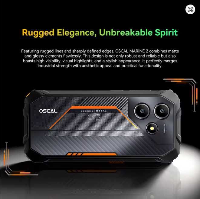 Oscal Marine 2 - Android 15 - 8GB / 256GB