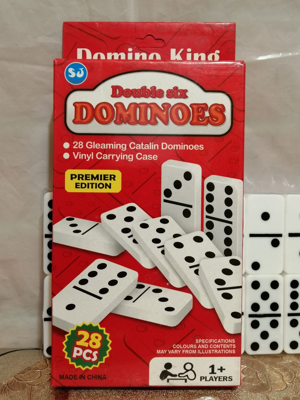 DOMINO Gra Układanka Logiczna, RODZINNA.