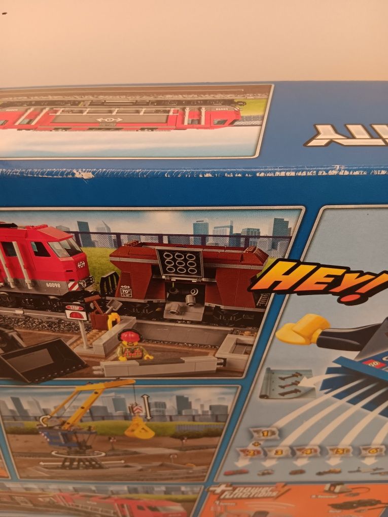 Nieotwarte Lego City 60098 Pociąg Towarowy
