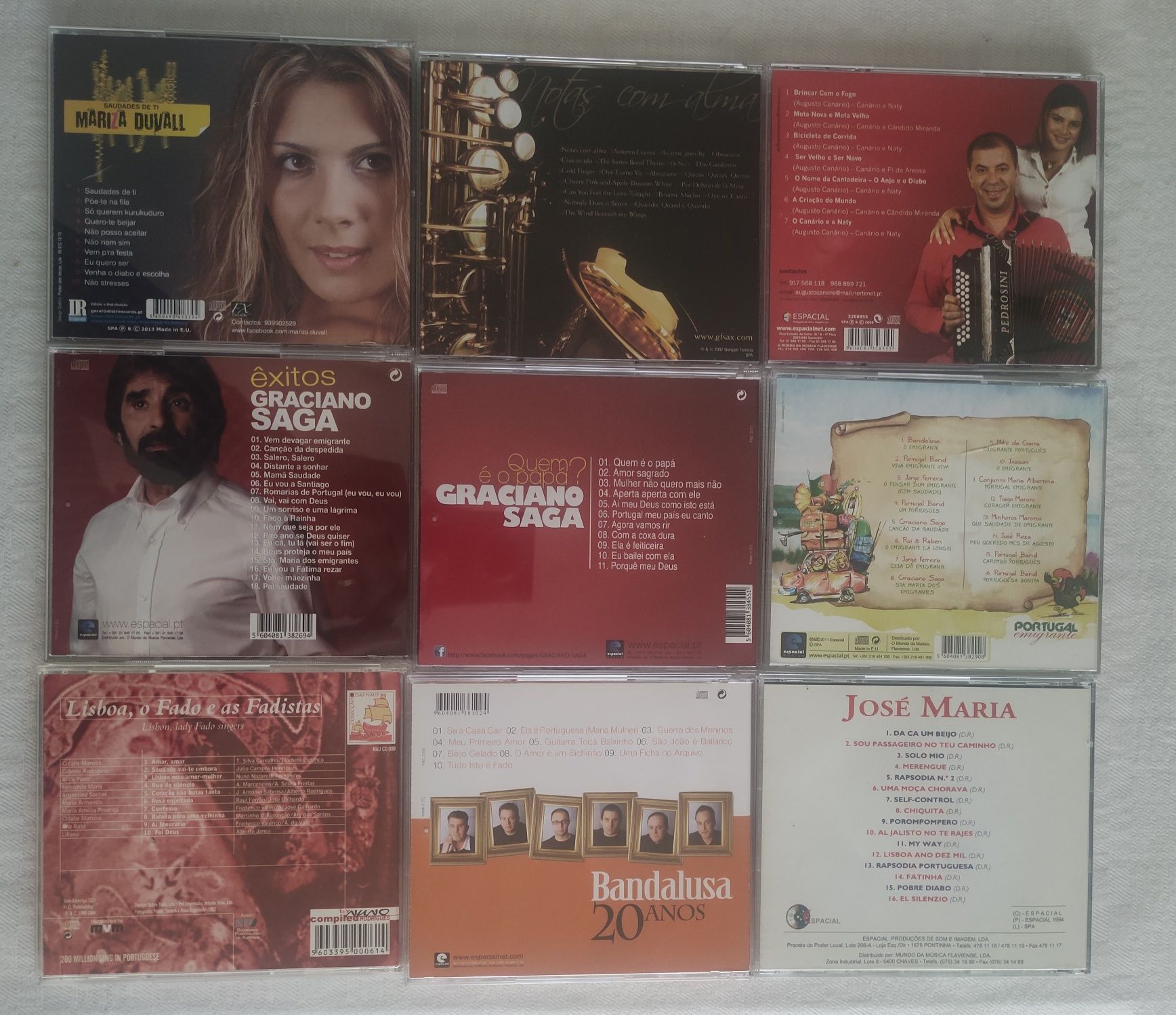 CD's de Música Portuguesa