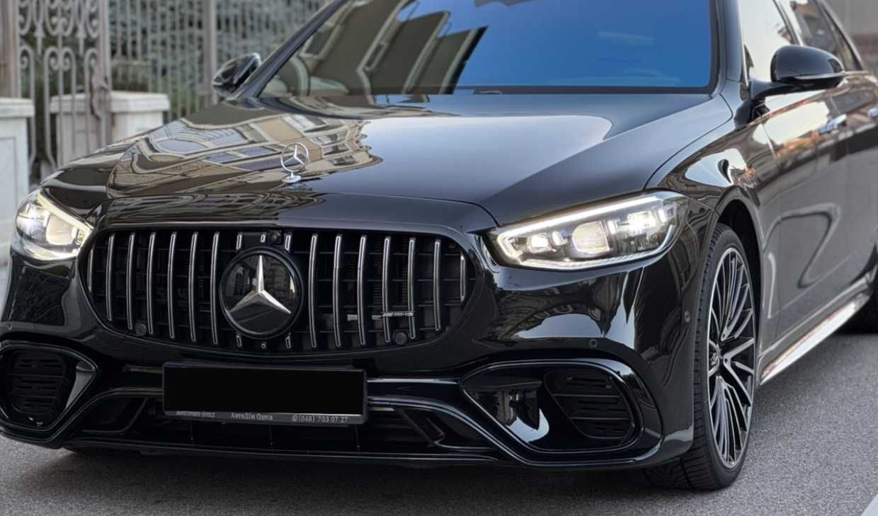 Обвес S63 AMG w223 на Mercedes S-Class W223 2020-2024 бампер