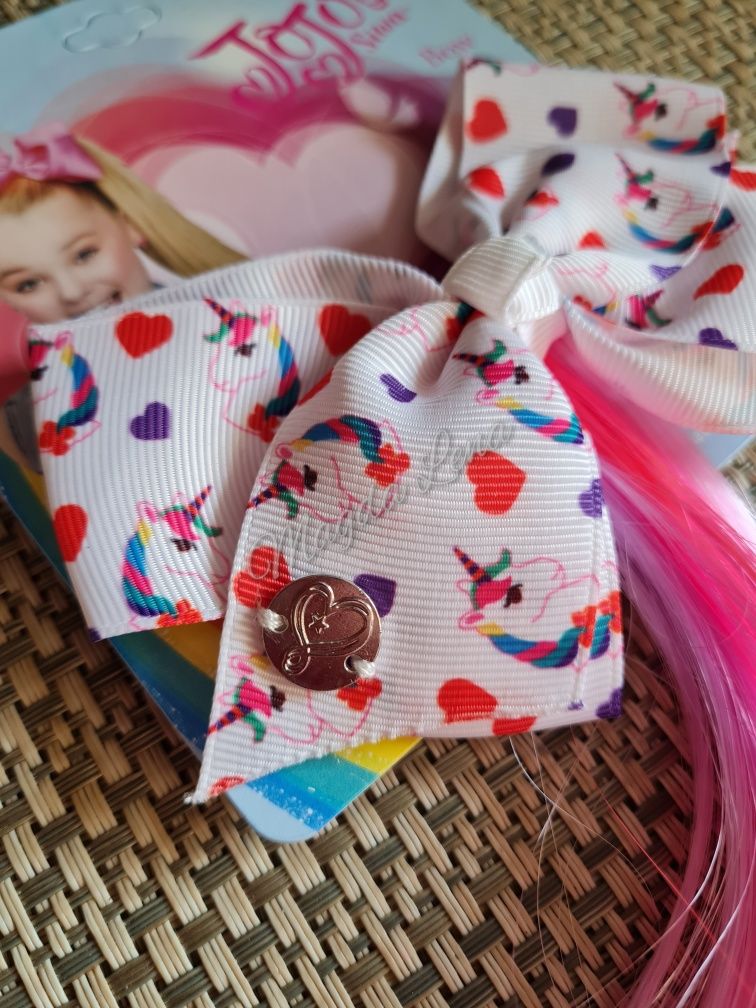 Spinka jojo siwa Nickelodeon tęczowe włosy kolorowe różowe