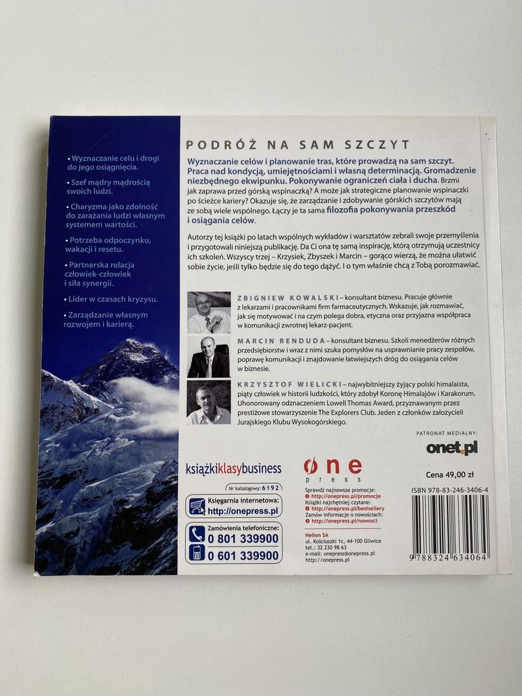 Książka Mount Everest Biznesu