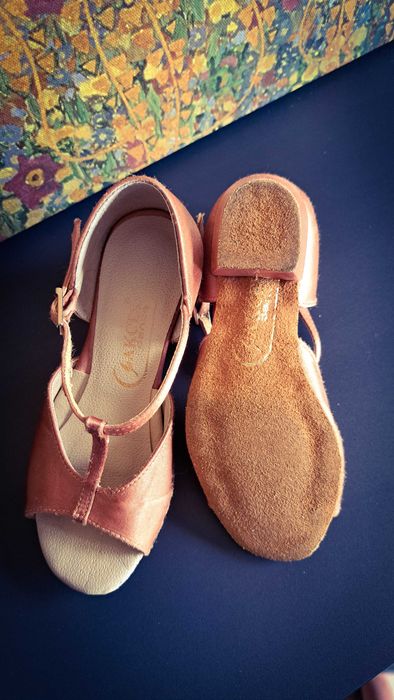Buty taneczne 6 lat. Sandałki. Akces. Latino