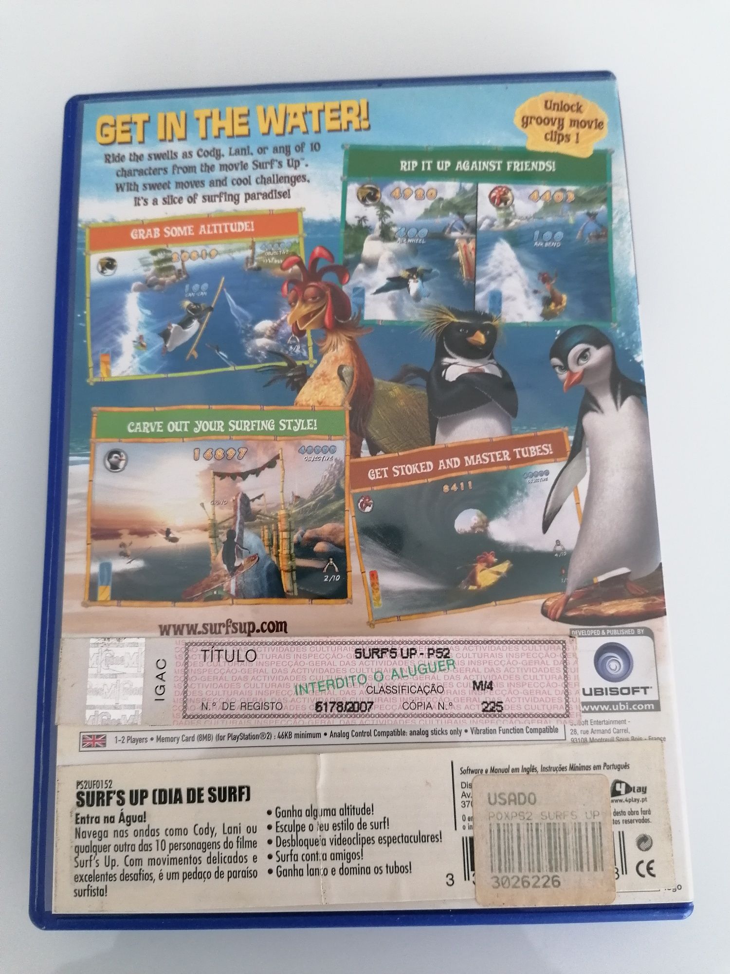 Ps2 surf's up unisoft