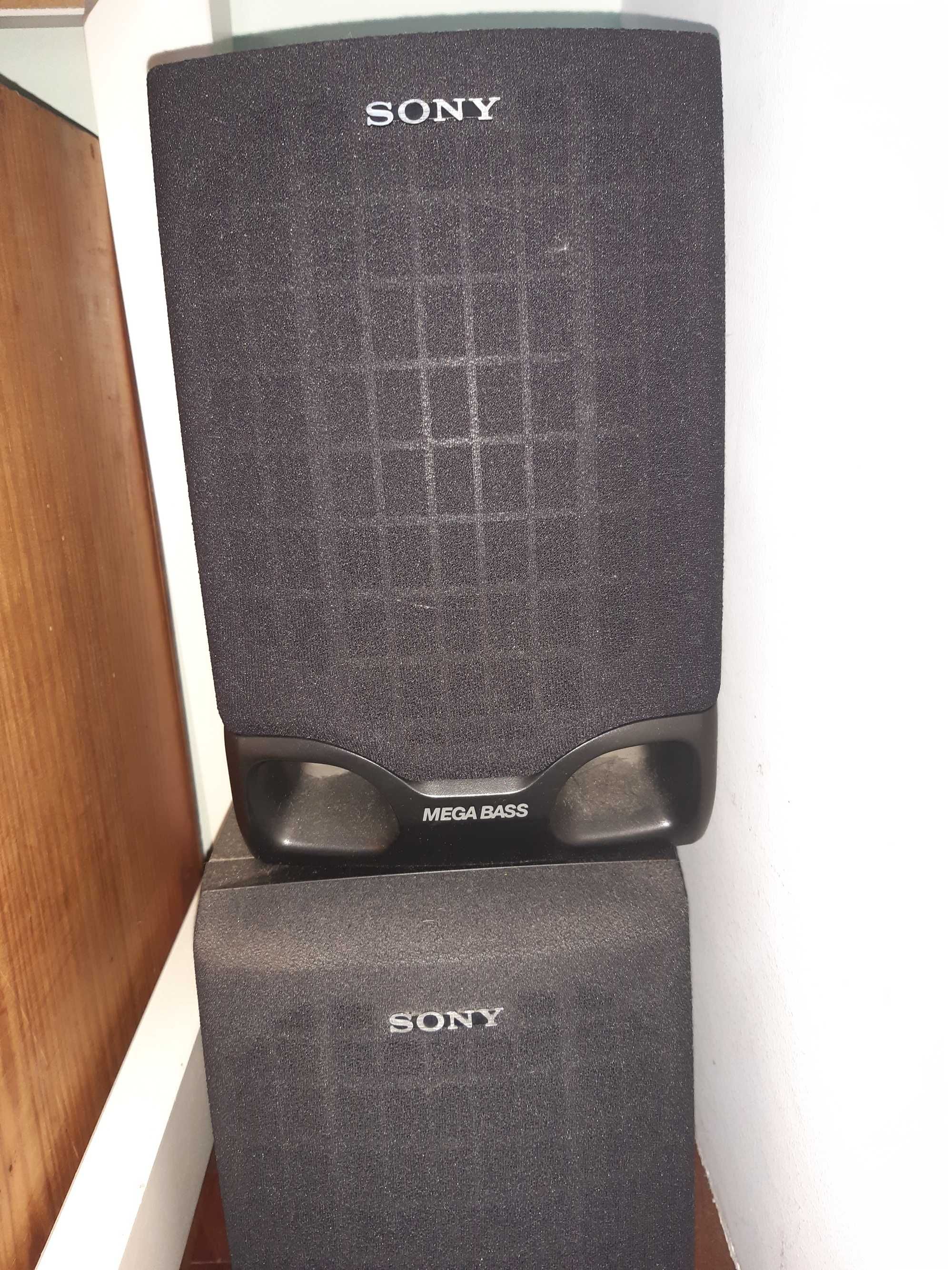 Colunas Sony Mega Bass