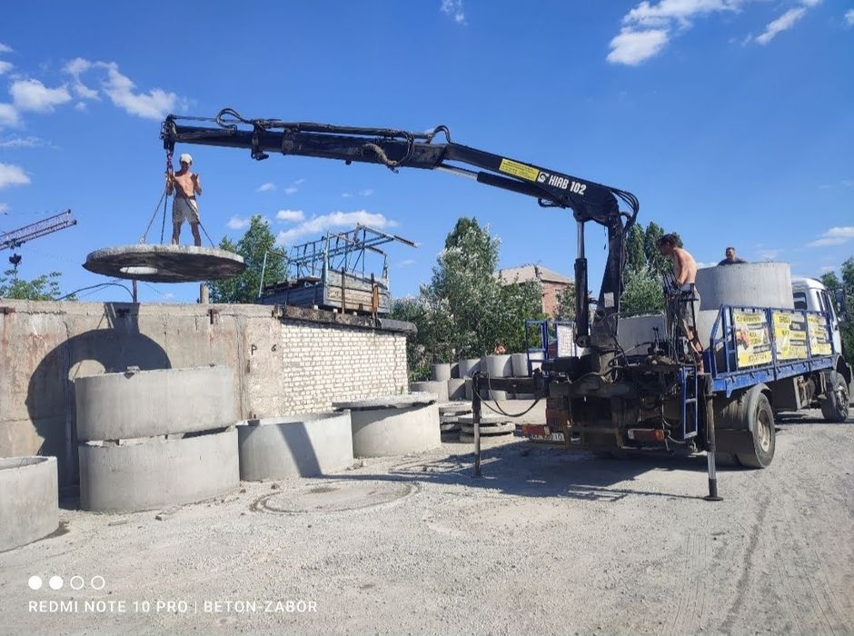 Бетонные кольца, крышки днища, Жб кольца, Еврокольца