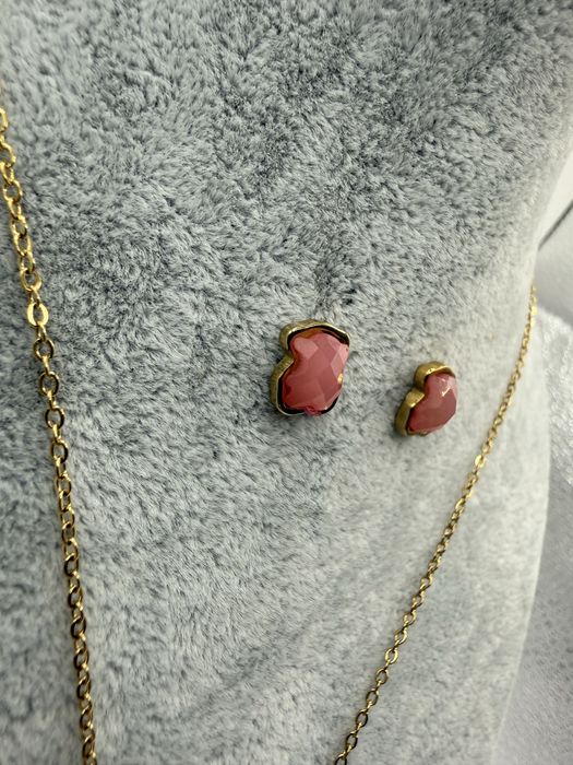 Komplet naszyjnik kolczyki Mis tous