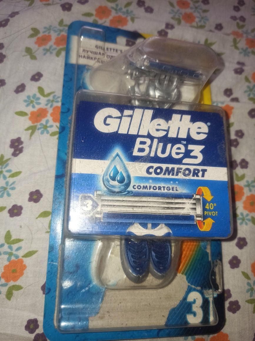 Станки бритвенные Gillette. Bic. Новые и б/у