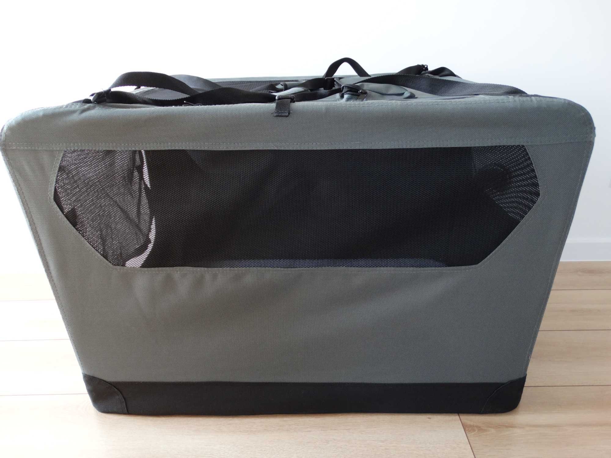 Transporter buda dla pieska 91 x 60 x 61 cm - uszkodzony