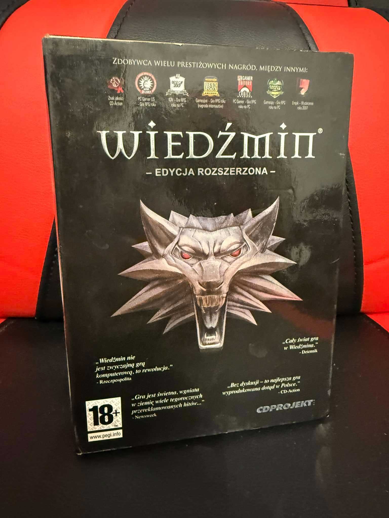 WIedźmin Edycja Rozszerzona - kompletna - PC - PL