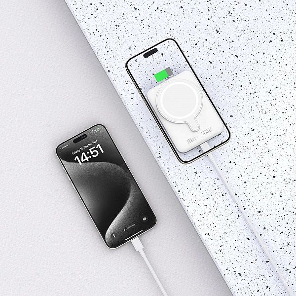Powerbank Tech-Protect LifeMag PB10 z MagSafe 5000mAh 15W port USB-C -