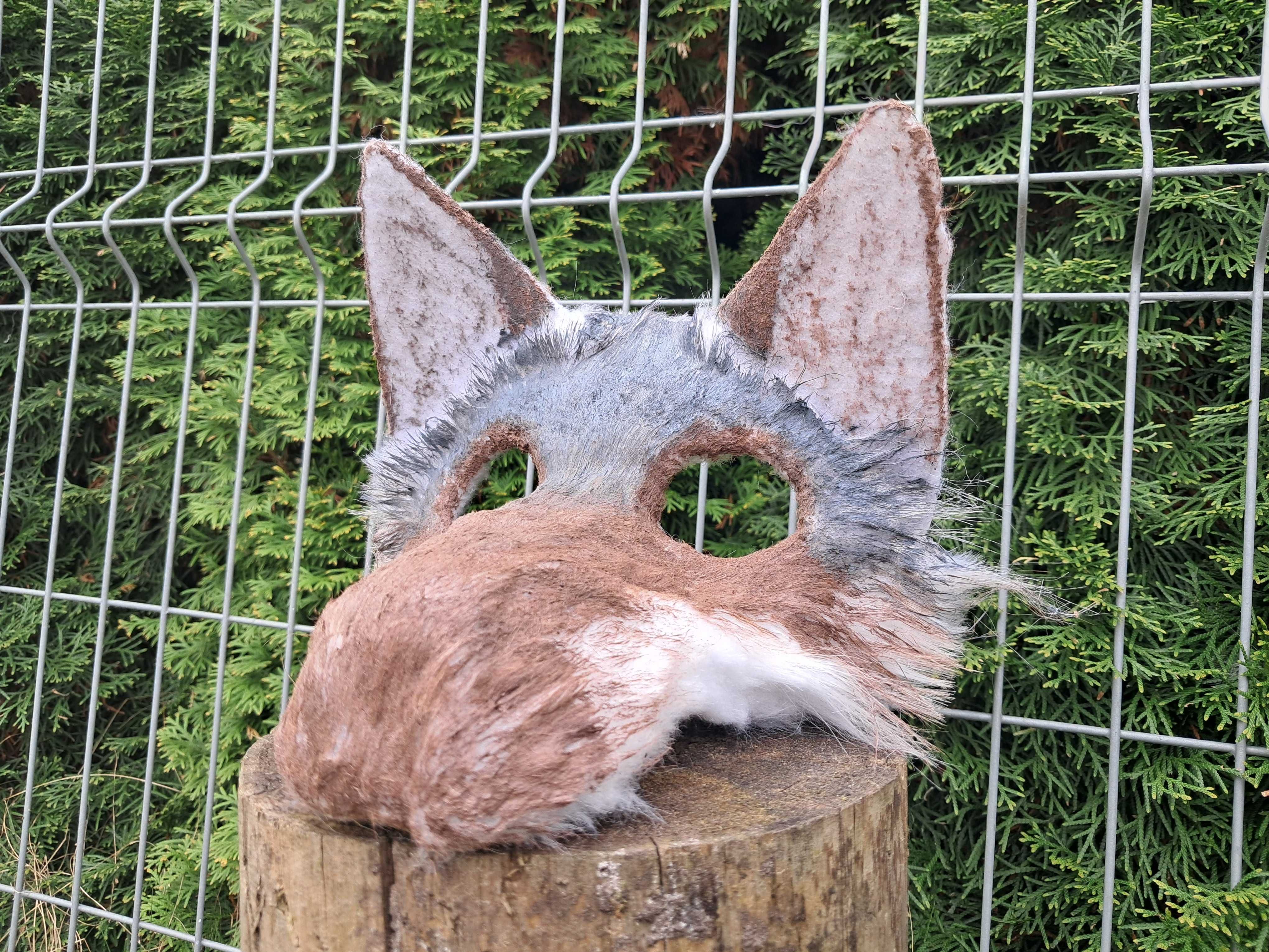 Therian - maska w stylu kojota (coyote)