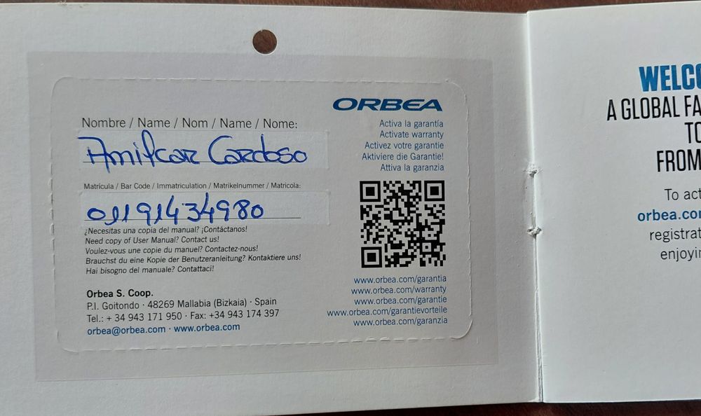 Vendo bicicleta Orbea Orca carbono .