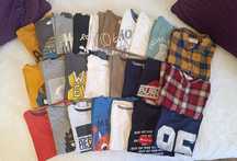 Camisas manga comprida 3-4 anos