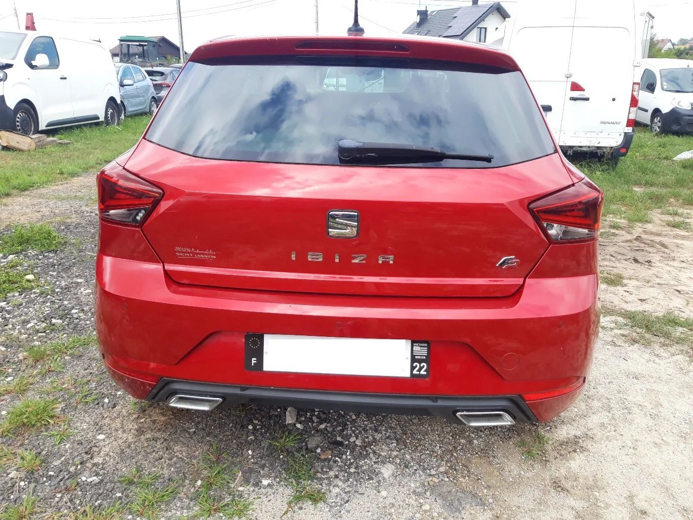 Seat Ibiza ibiza FR alu18'' navi dotyk klimatronic PDC po kolizji