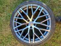 Alufelgi Audi, VAG, 255/35/R20 z oponami Pirelli P Zero