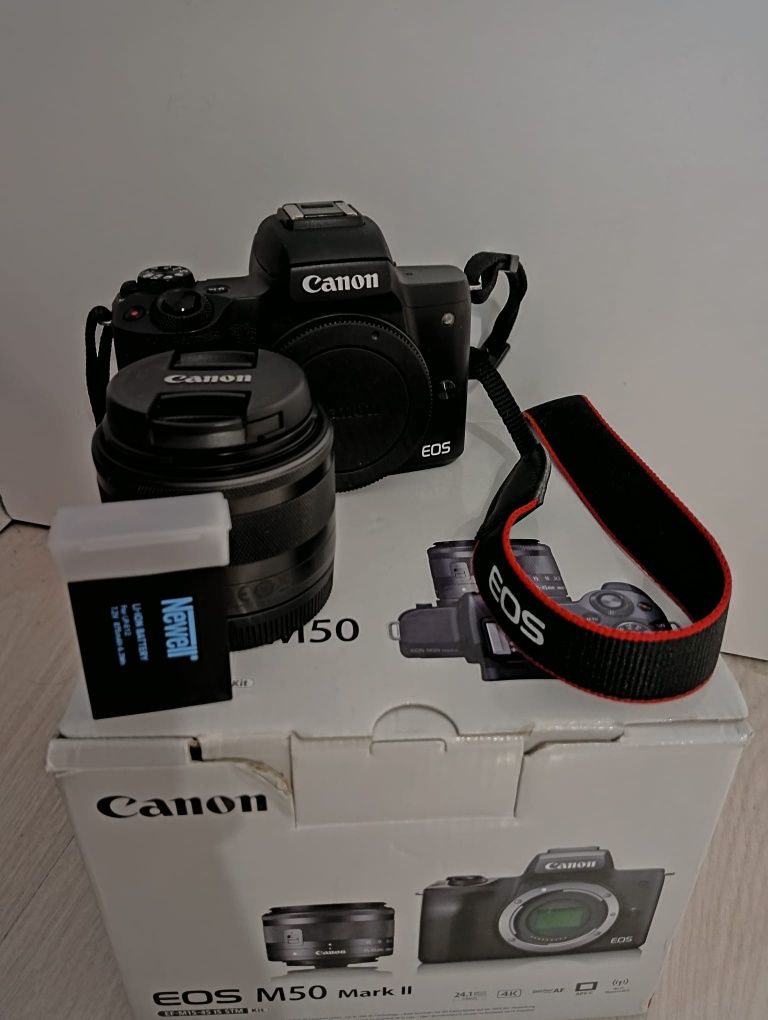 Aparat fotograficzny Canon EOS  M50 mark ii