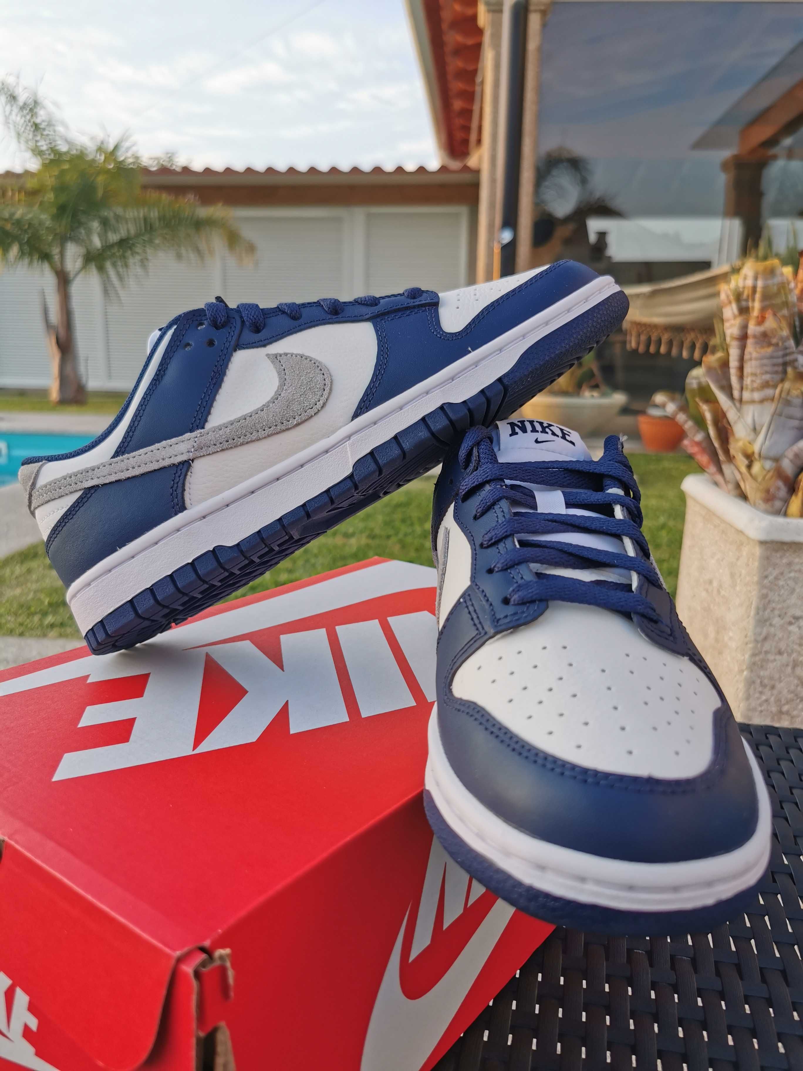 Nike Dunk Low Midnight Navy - Disponivel:40, 41, 42, 43, 44