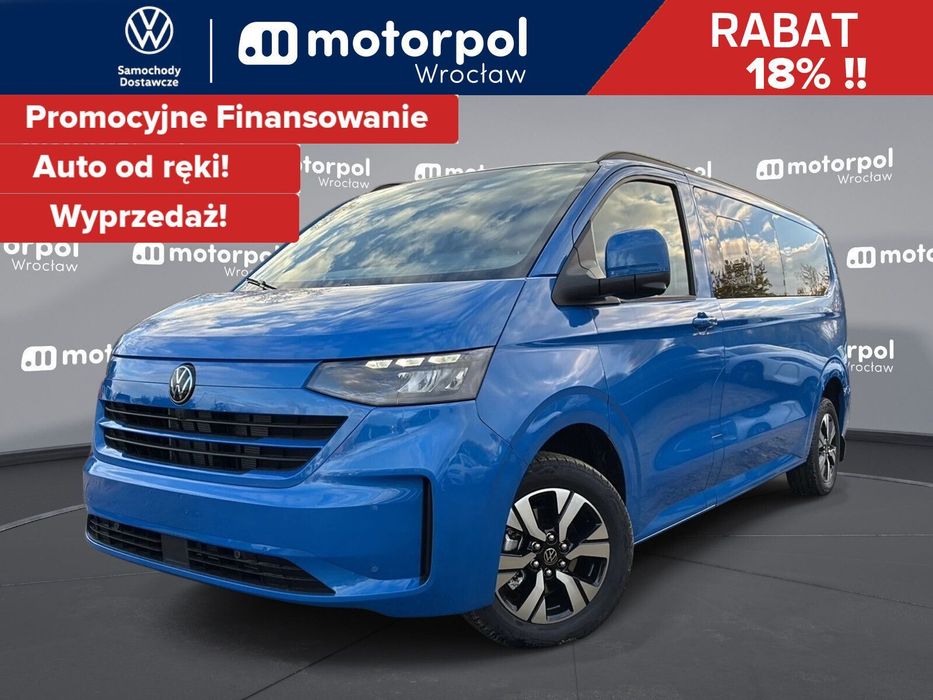 Volkswagen Transporter Kombi 9 osób/AUTOMAT/L2, 2.0 TDI 170 KM