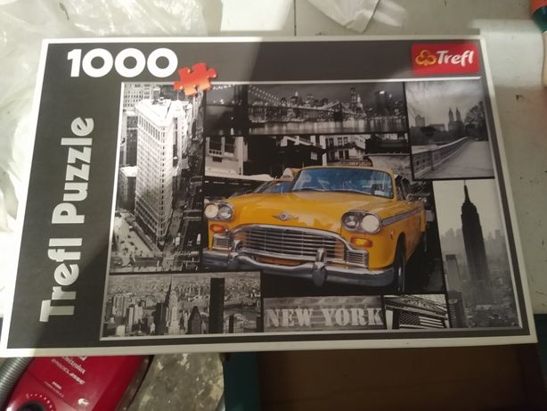 Puzzle 1000 elementów New York Taxi