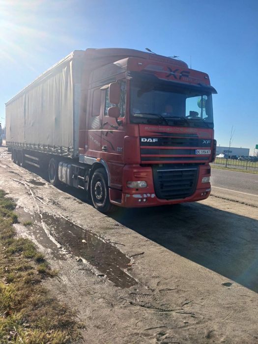 Тягач DAF XF 105.460 (2010) + причіп SMITZ (2011)