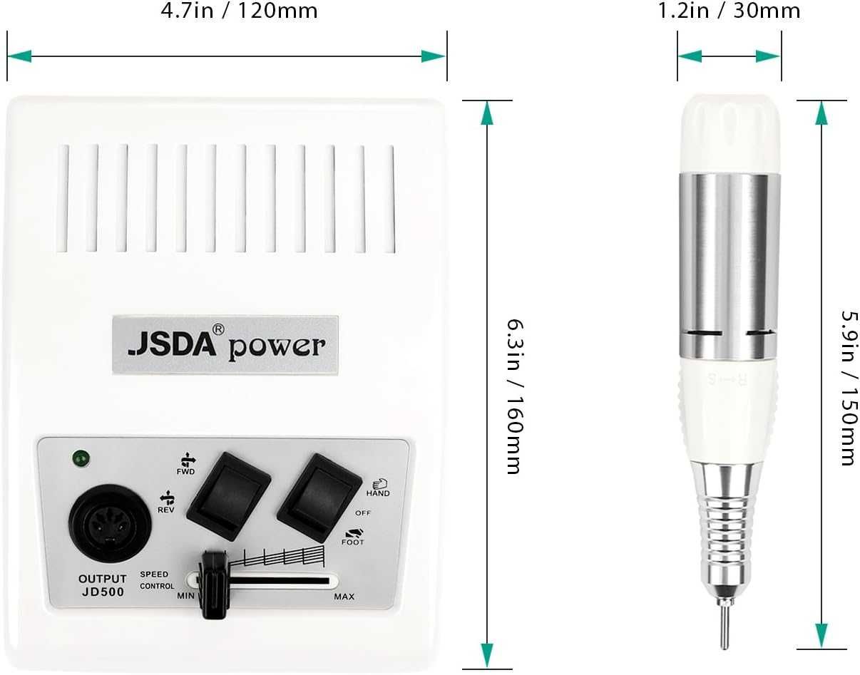 Frezarka do paznokci JSDA JD500