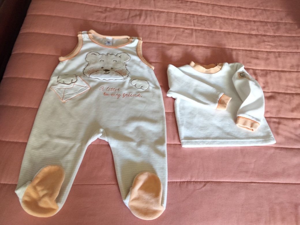 Conjunto Roupinhas Bebé 6-9 Meses Inverno