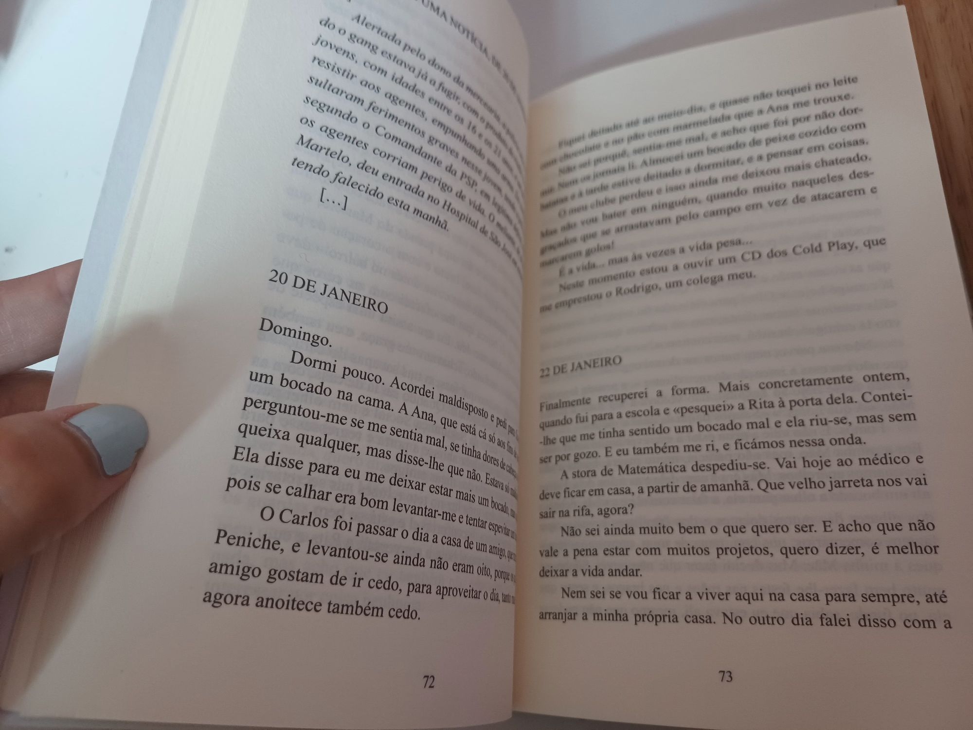 Livro O Diário do André