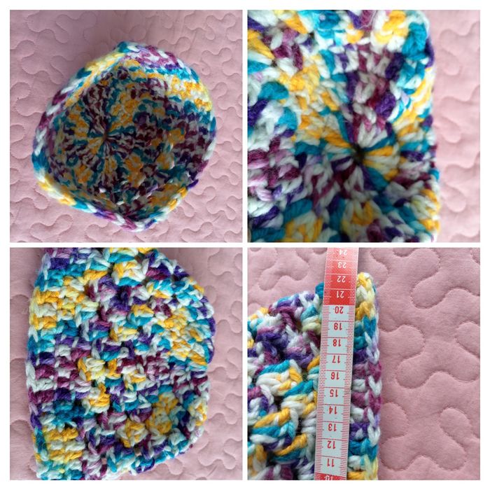 Gorros em malha artesanais