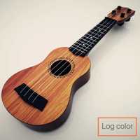Gitara ukulele dla dzieci instrument dla początkujących muzyków 35 cm