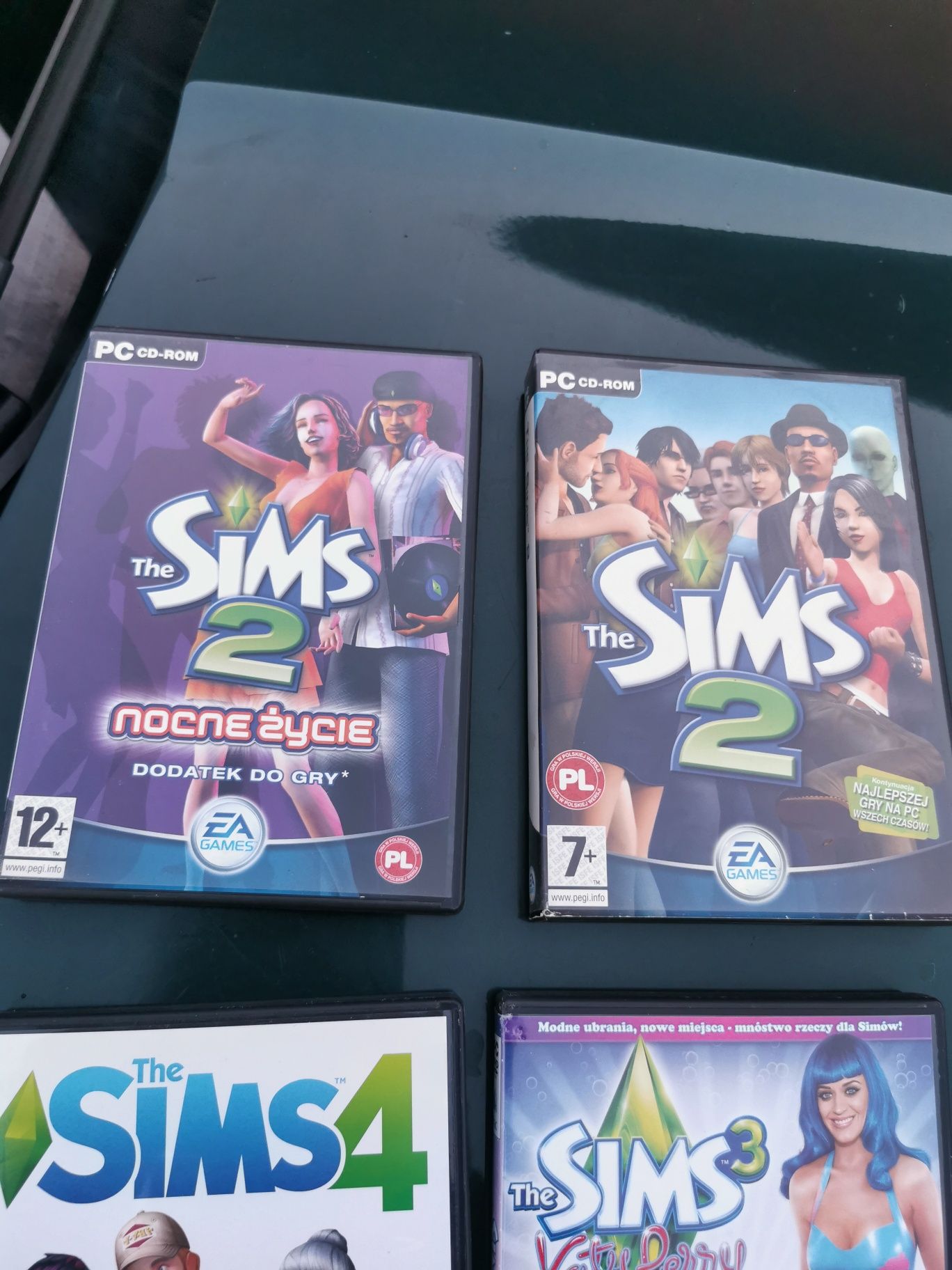SIMSY kolekcja na PC 4 sztuki