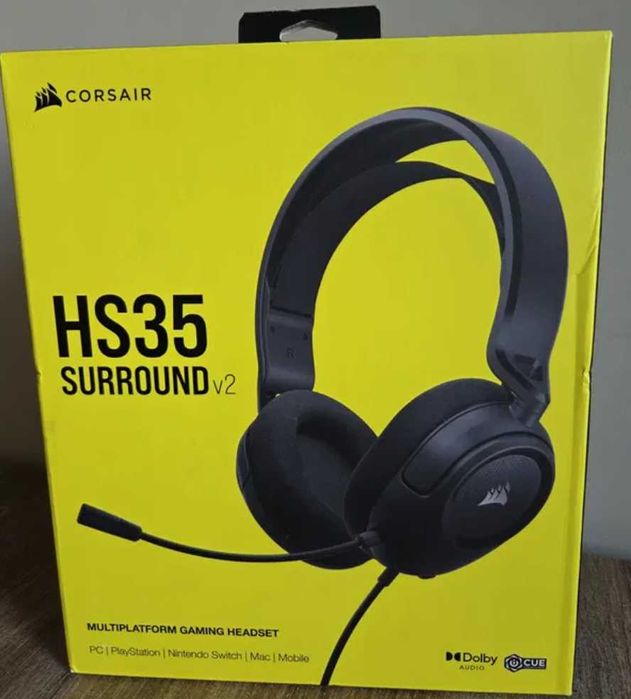 Słuchawki CORSAIR HS35 Surround v2 - NOWE