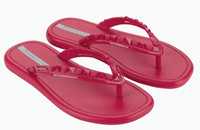 Japonki klapki damskie plażowe basenowe letnie ozdobne Ipanema Pink R.