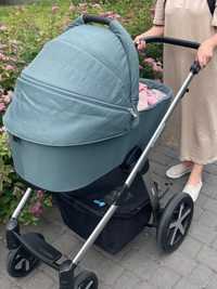 Wózek Baby Design Husky + Fotelik Cybex Aton M