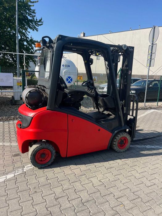 Wózek widłowy Linde H16, LPG, 1600 kg, maszt TRIPLEX, Wolny Skok !!