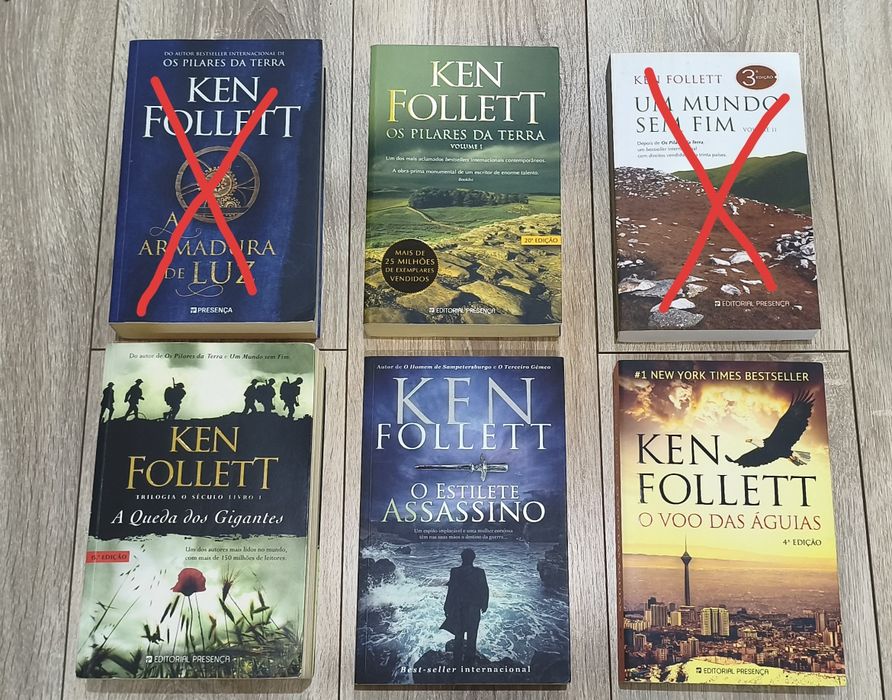 Livros de Ken Follett