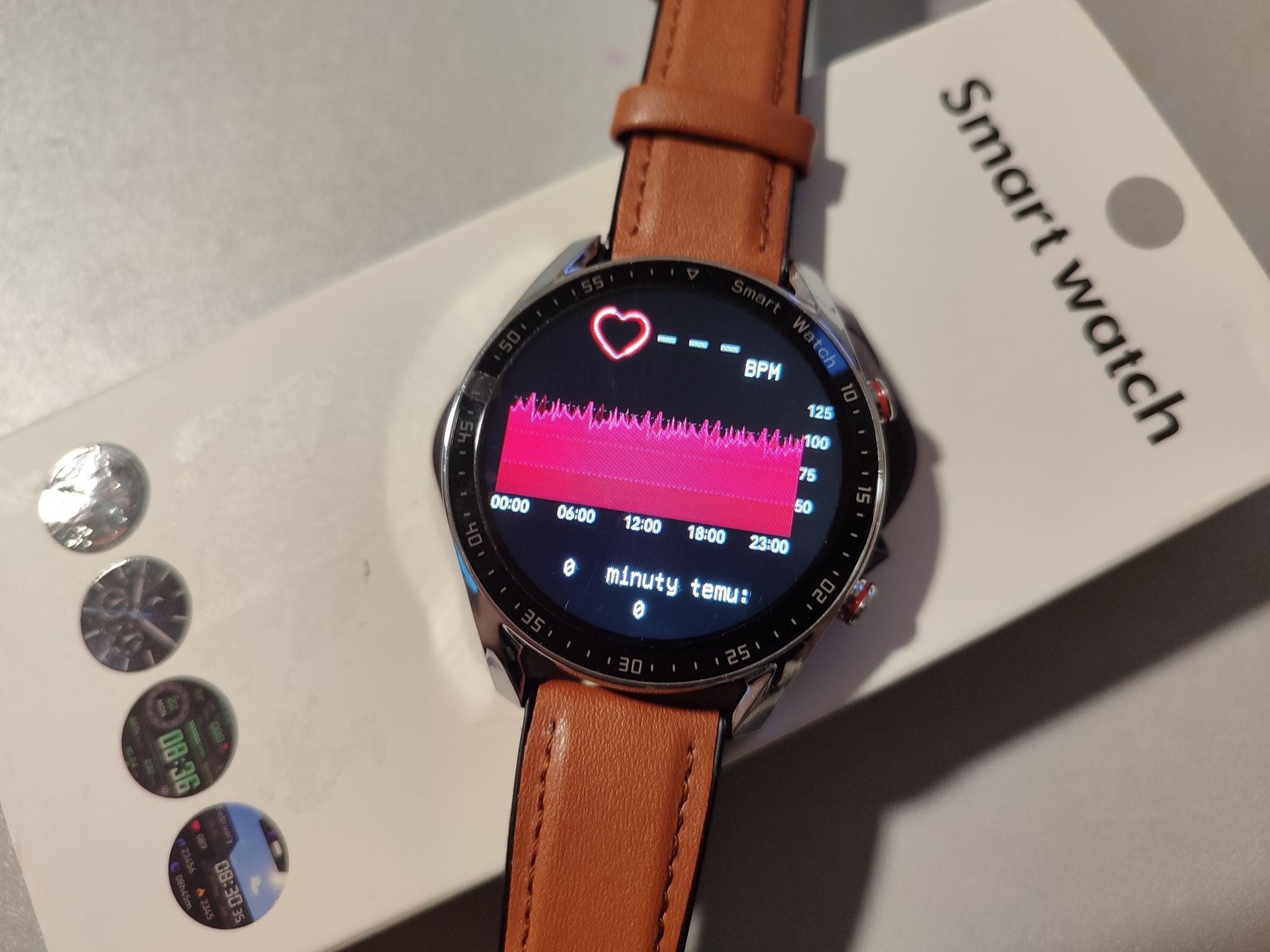 Nowy męski Smartwatch zegarek bluetooth