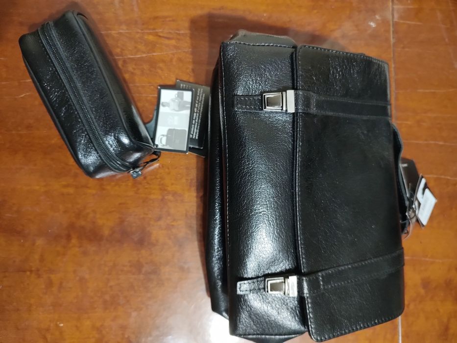 Чоловічий несесер з натуральної шкіри