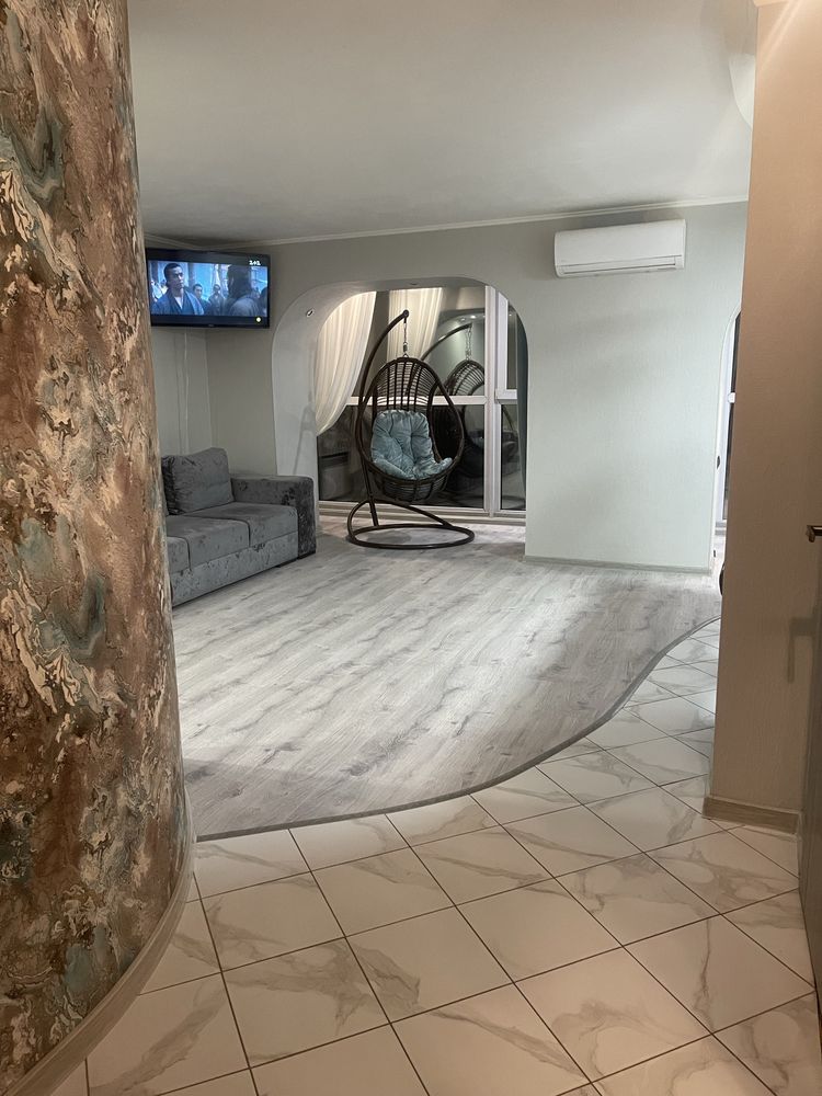 VIP 95 квартал. Большая студия. 6м панорамного вида на город