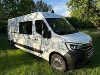 Renault MASTER  OKAZJA RENAULT MASTER Stan BDB 7Osób Brygadówka Blaszak L3H2 180KM Hak