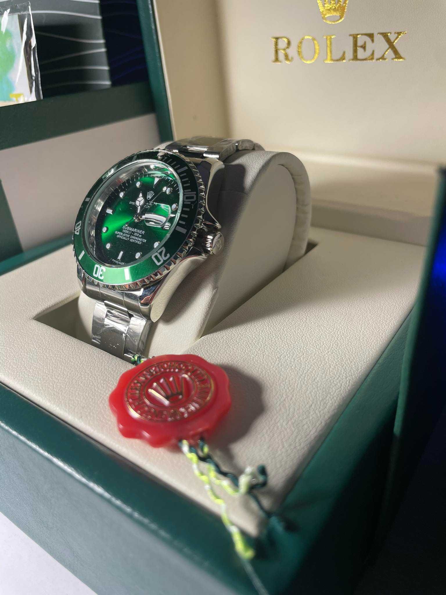 Promocja! Zegarek Rolex Submariner Hulk Date! 42mm AAA Zestaw