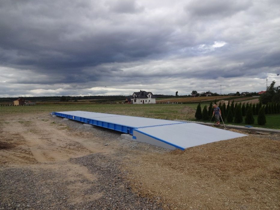 Waga samochodowa Prefabrykaty Podłoże Najazdy montaż 18 metrów 50-60T