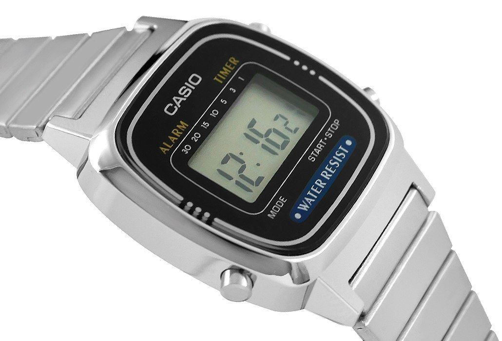 zegarek damski casio collection retro la670wa-1df
