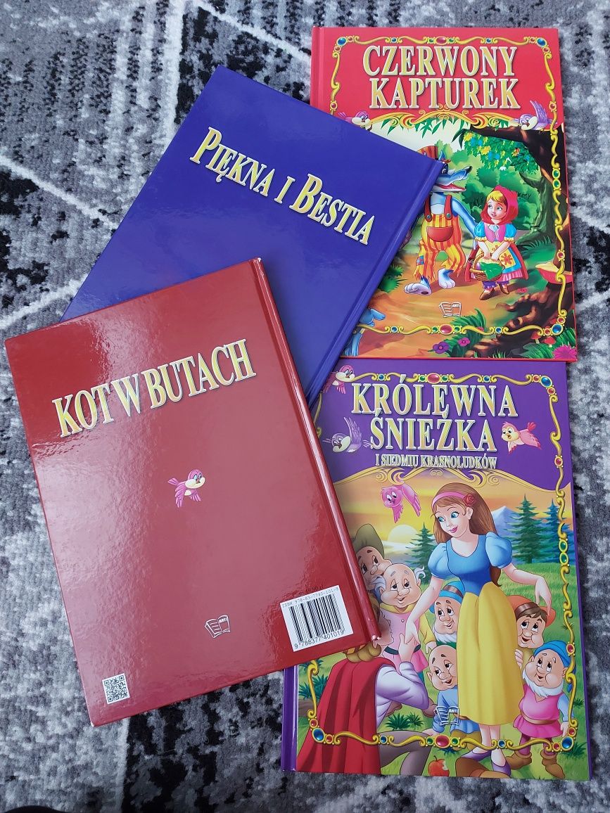 Książki dla dzieci 4 sztuki