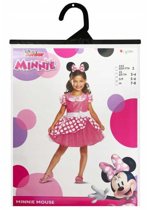 Strój Kostium Myszka Mini Przebranie Licencja Disney 5-6 lat 072678