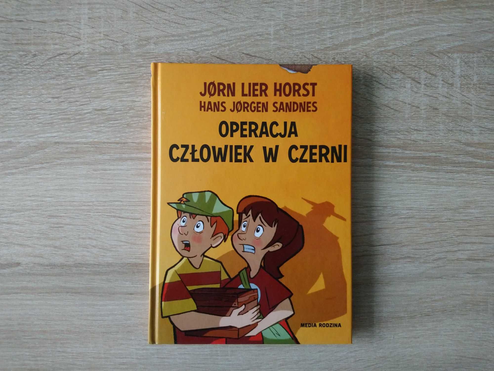 Książka detektywistyczna Horst Operacja człowiek w czerni