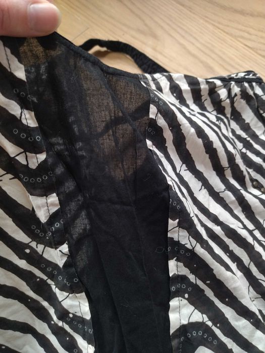 Top typu halter, ala zebra, z paskiem, L, Cache cache