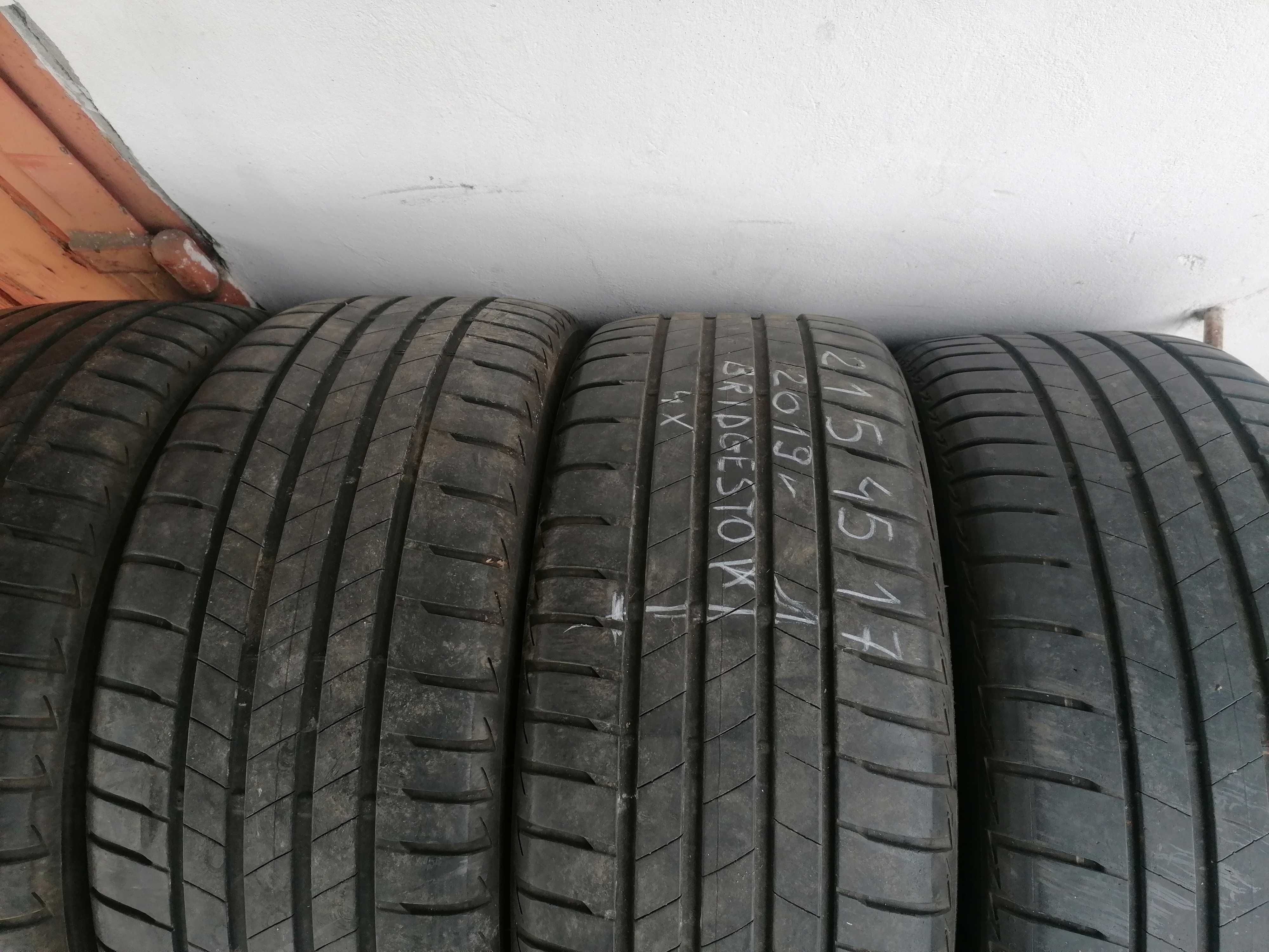 Opony 215/45R17 Bridgestone Turanza T005 Lato  Rantem Ochronym  felgi